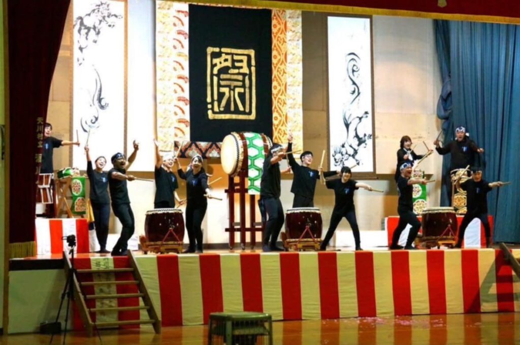 奉納演奏：和太鼓龍王